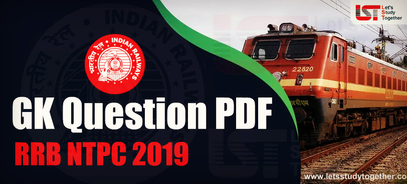 Important GK Question PDF for RRB NTPC 