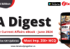 Monthly Current Affairs PDF June 2024 – Section-wise GK & Current Affairs Updates & 350+ MCQ Monthly Current Affairs PDF June 2024