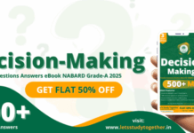 Best Book for Decision Making for NABARD Grade A & B 2025 – 500+ Practice Questions Answers Best Book for Decision Making for NABARD Grade A & B 2025 – 500+ Practice Questions Answers
